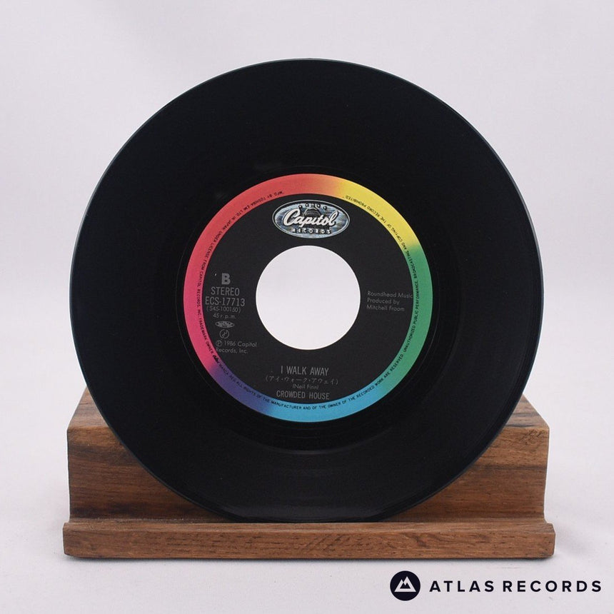 Crowded House - Something So Strong - Japanese 7" Vinyl Record - EX/EX