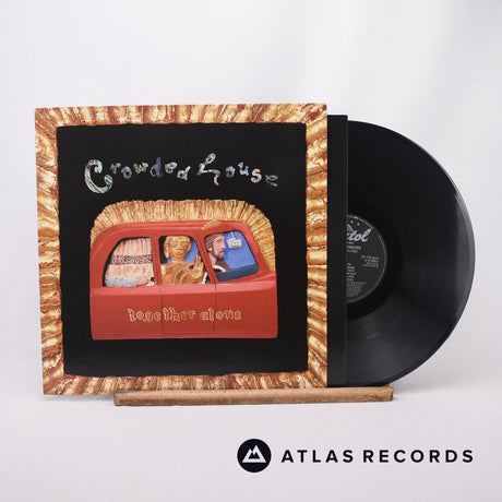 Crowded House Together Alone LP Vinyl Record - Front Cover & Record
