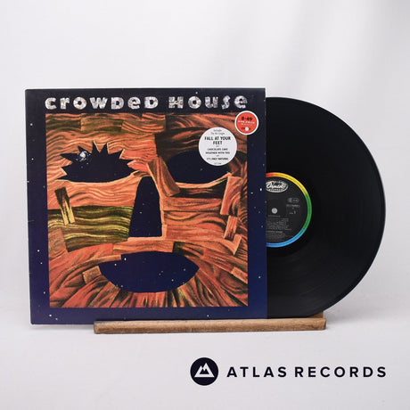 Crowded House Woodface LP Vinyl Record - Front Cover & Record