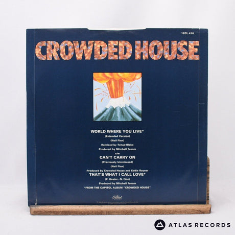 Crowded House - World Where You Live - 12" Vinyl Record - VG+/VG+