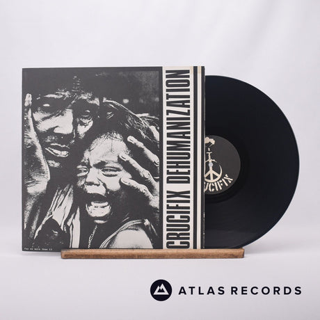 Crucifix Dehumanization LP Vinyl Record - Front Cover & Record