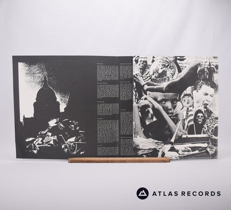 Crucifix - Dehumanization - First Press Gatefold A-1 B-1 LP Vinyl Record - EX/EX