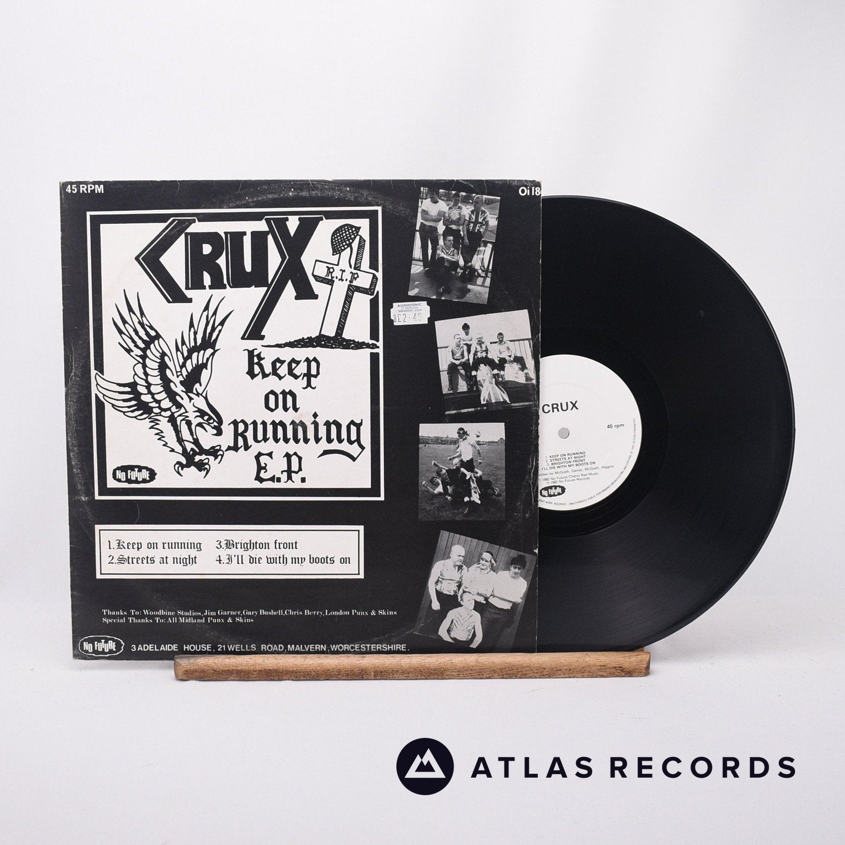 Crux Keep On Running E.P. / Fight For Your Life 12