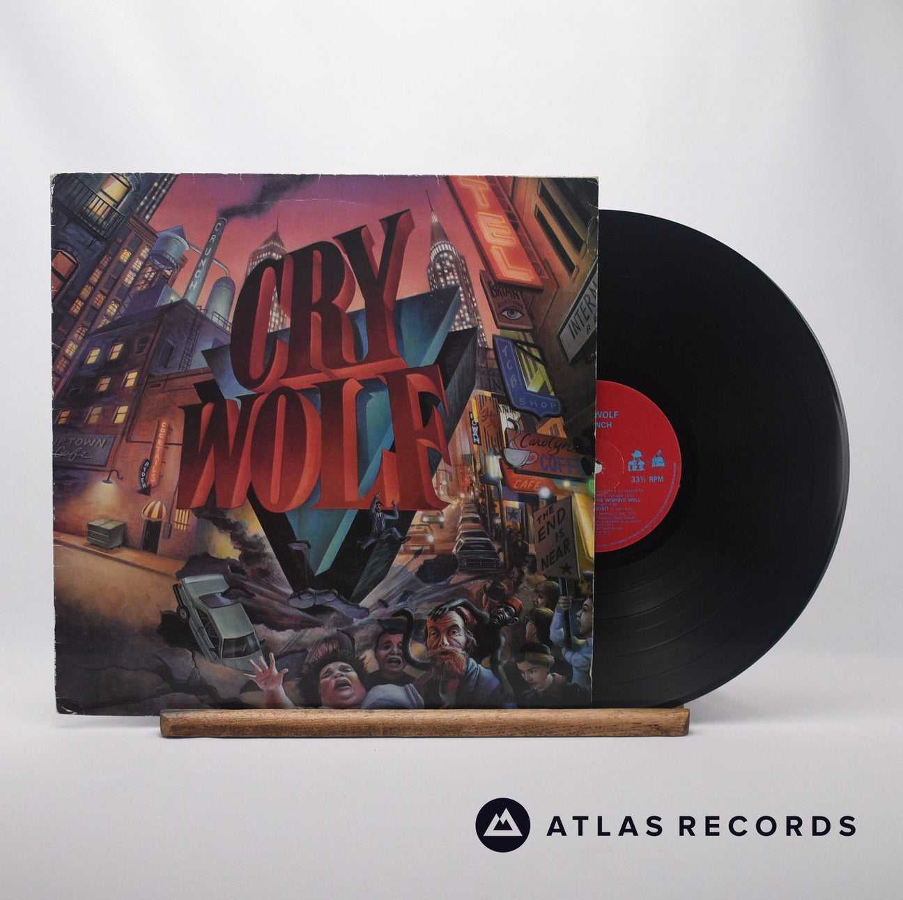 Cry Wolf Crunch LP Vinyl Record - Front Cover & Record