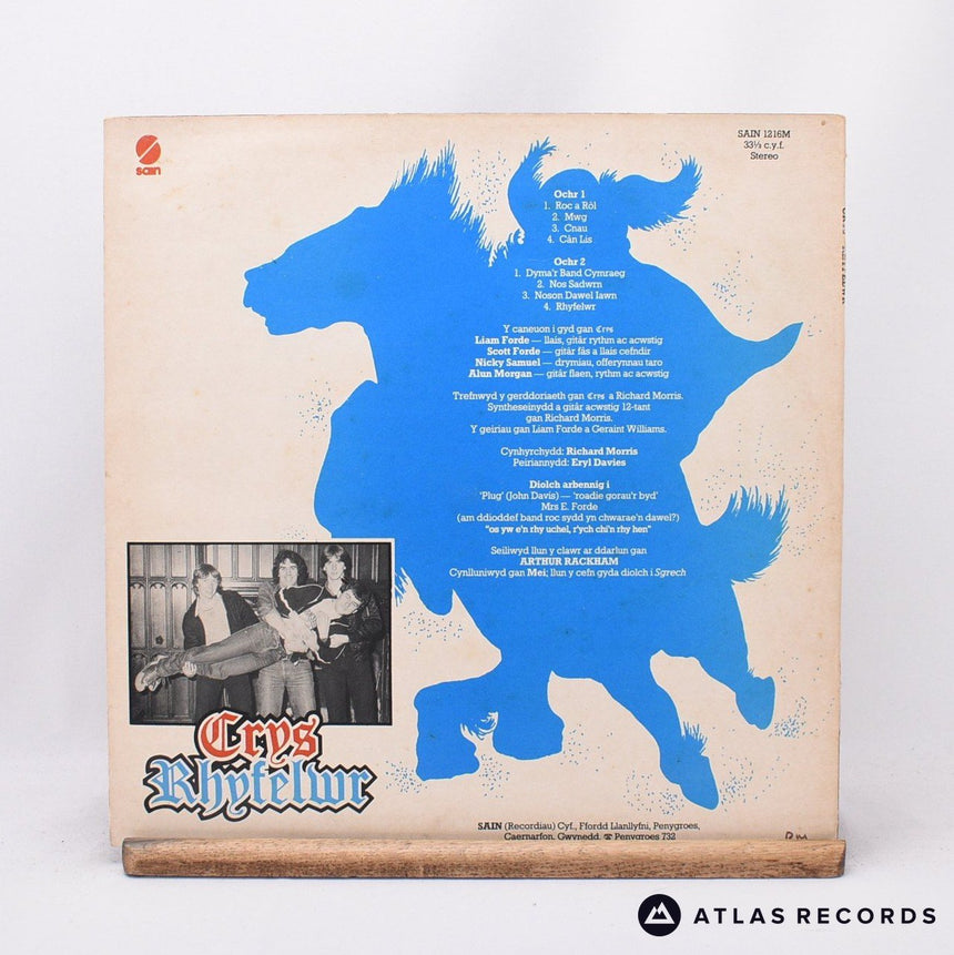 Crys - Rhyfelwr - A B LP Vinyl Record - VG+/EX