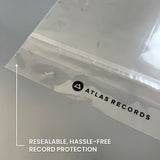 Crystal Clear Resealable Record Sleeves