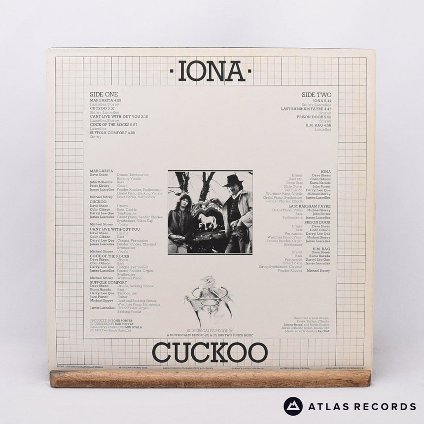 Cuckoo - Iona - LP Vinyl Record - EX/EX