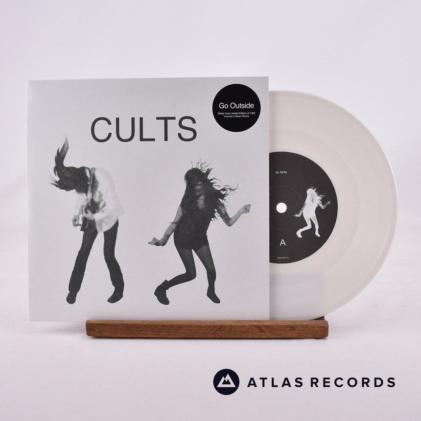 Cults Go Outside 7" Vinyl Record - Front Cover & Record