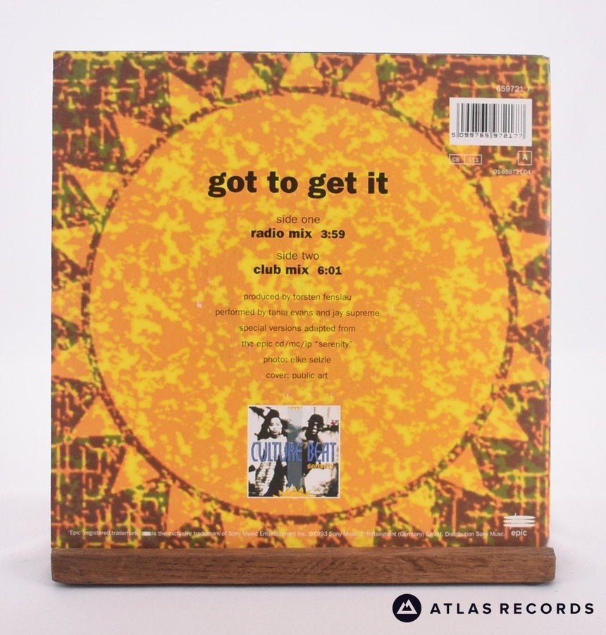 Culture Beat - Got To Get It - 7" Vinyl Record - EX/VG+