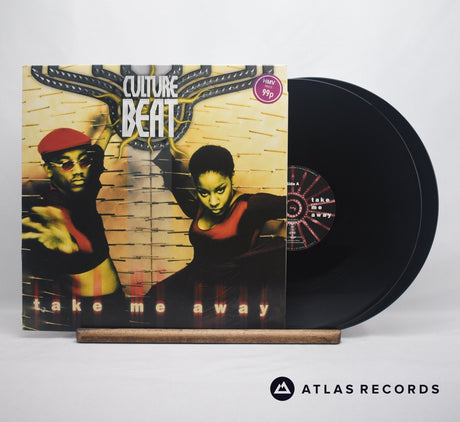 Culture Beat Take Me Away 2 x 12" Vinyl Record - Front Cover & Record