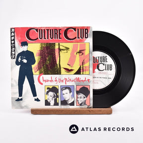 Culture Club Church Of The Poison Mind 7" Vinyl Record - Front Cover & Record