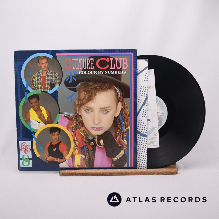 Culture Club Colour By Numbers LP Vinyl Record - Front Cover & Record