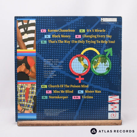Culture Club - Colour By Numbers - Lyric Sheet LP Vinyl Record - VG+/VG+
