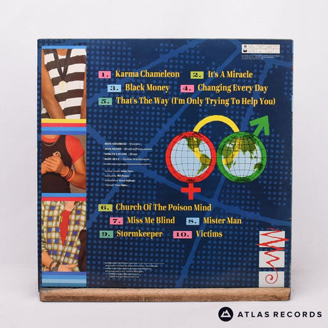 Culture Club - Colour By Numbers - Lyric Sheet LP Vinyl Record - VG+/EX