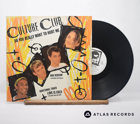 Culture Club Do You Really Want To Hurt Me 12" Vinyl Record - Front Cover & Record