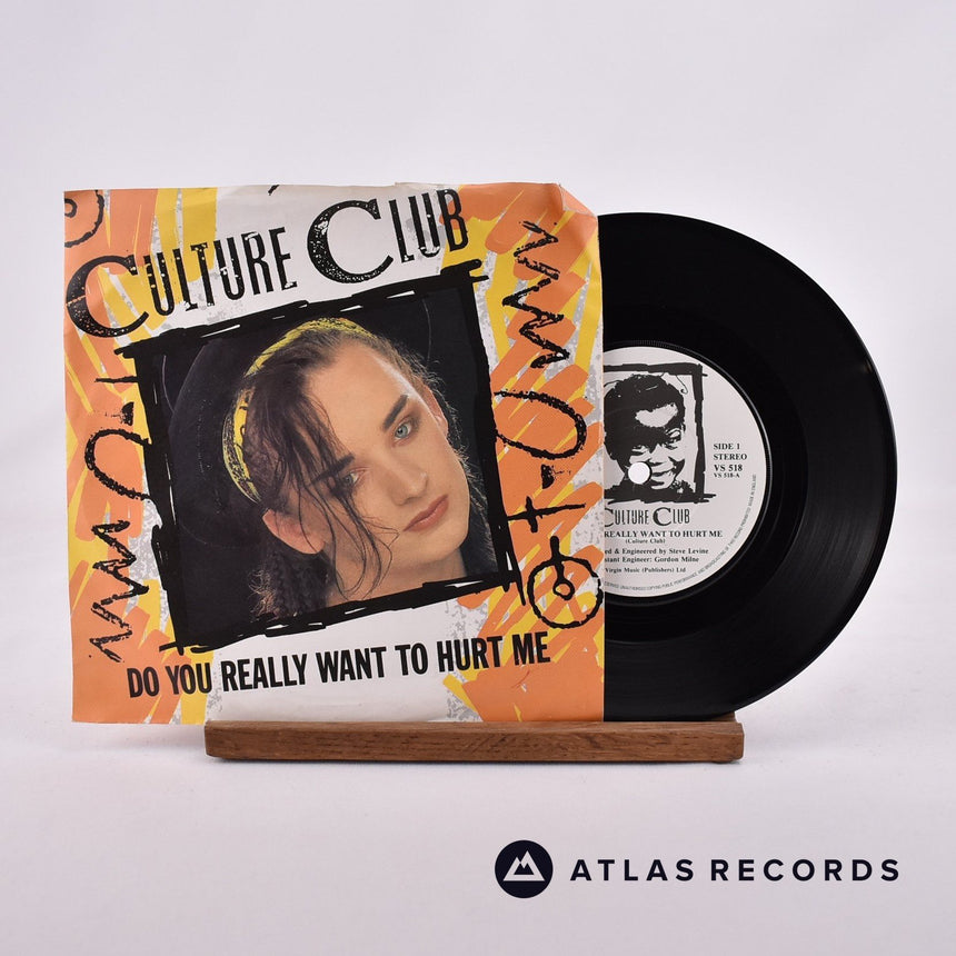 Culture Club Do You Really Want To Hurt Me 7" Vinyl Record - Front Cover & Record