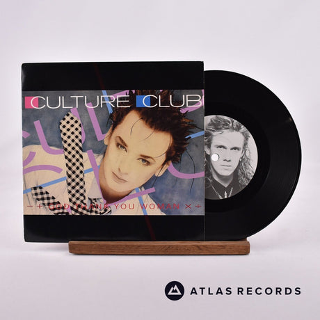 Culture Club God Thank You Woman 7" Vinyl Record - Front Cover & Record