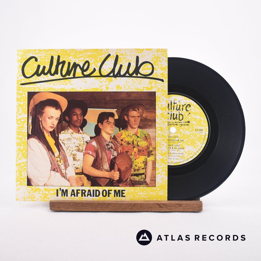 Culture Club I'm Afraid Of Me 7" Vinyl Record - Front Cover & Record