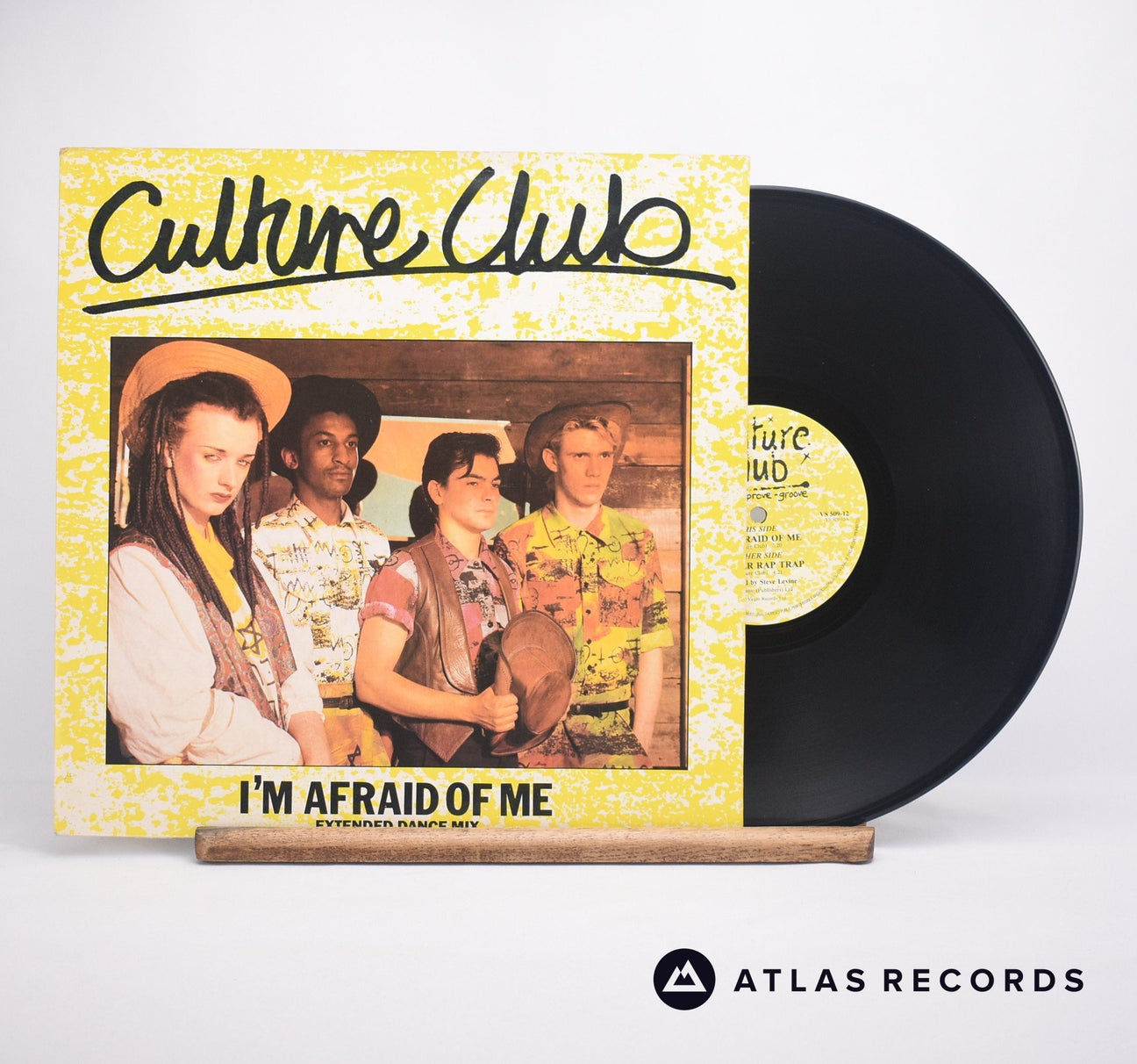 Culture Club I'm Afraid Of Me 12" Vinyl Record - Front Cover & Record