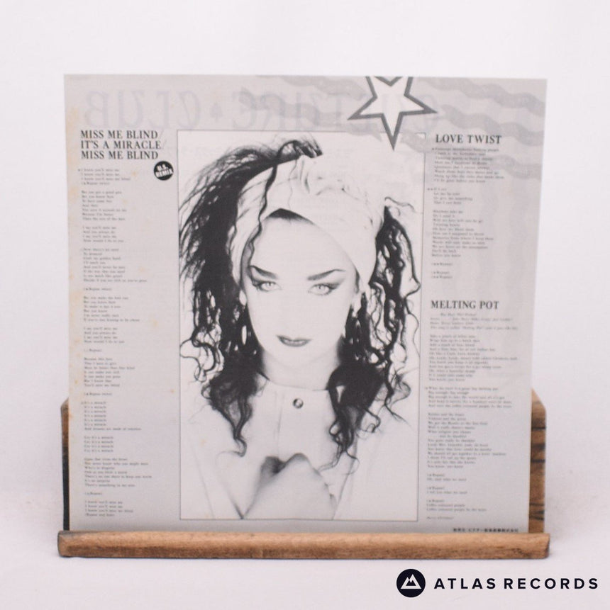 Culture Club - It's A Miracle / Miss Me Blind - 12" Vinyl Record - EX/EX