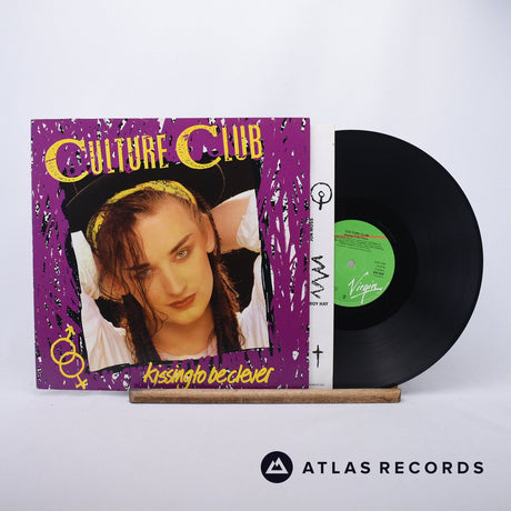 Culture Club Kissing To Be Clever LP Vinyl Record - Front Cover & Record