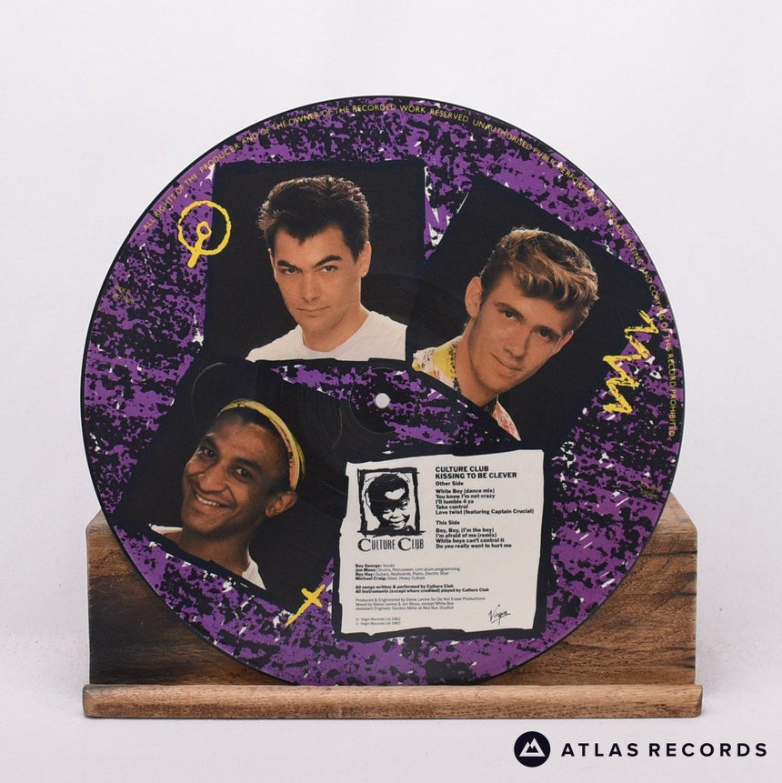 Culture Club - Kissing To Be Clever - Die-Cut Sleeve LP Vinyl Record - VG+/VG+