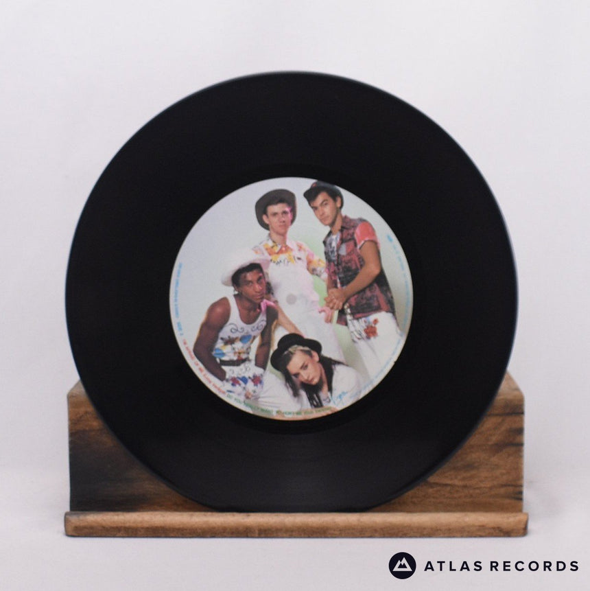 Culture Club - Time - Die-Cut Sleeve Insert Obi 12" Vinyl Record - EX/EX