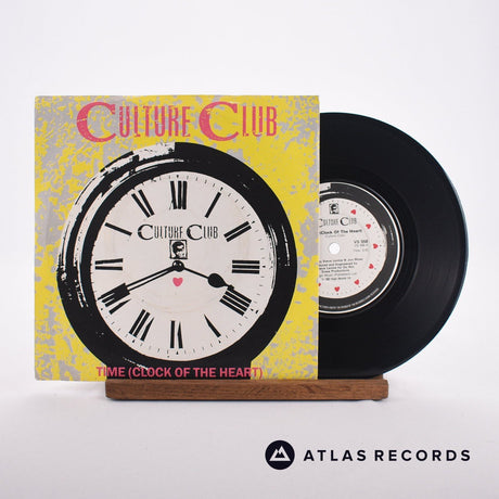 Culture Club Time (Clock Of The Heart) 7" Vinyl Record - Front Cover & Record