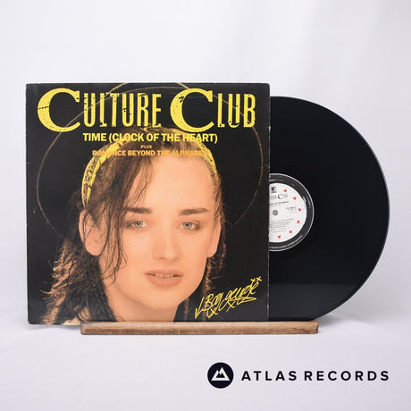 Culture Club Time (Clock Of The Heart) 12" Vinyl Record - Front Cover & Record