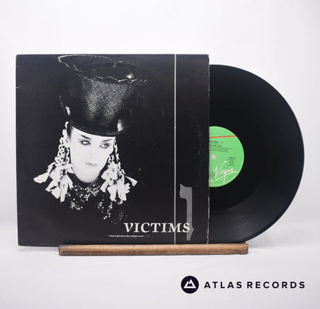 Culture Club Victims 12" Vinyl Record - Front Cover & Record