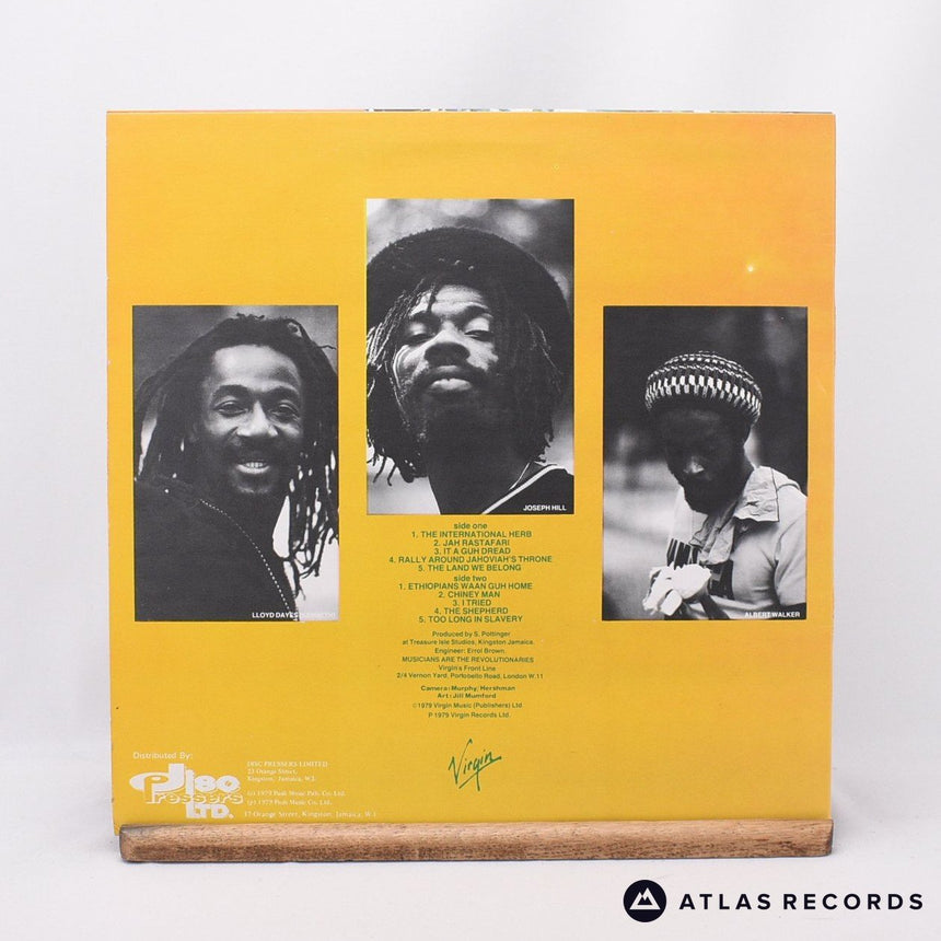 Culture - International Herb - Jonz A1 B1 LP Vinyl Record - EX/EX