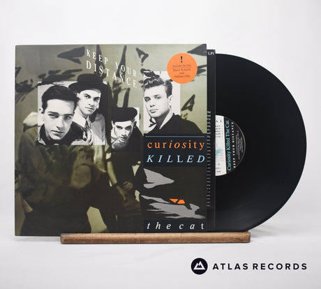 Curiosity Killed The Cat Keep Your Distance LP Vinyl Record - Front Cover & Record