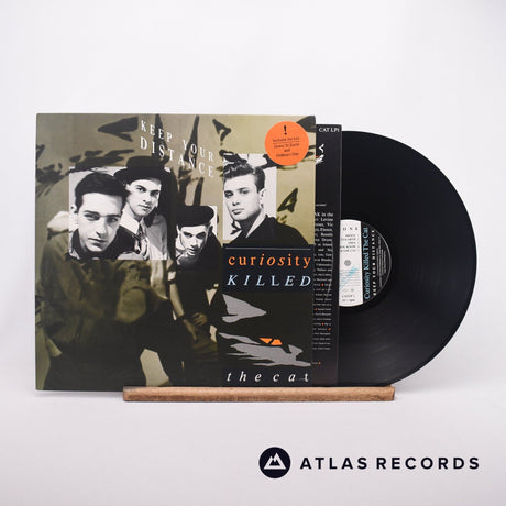 Curiosity Killed The Cat Keep Your Distance LP Vinyl Record - Front Cover & Record