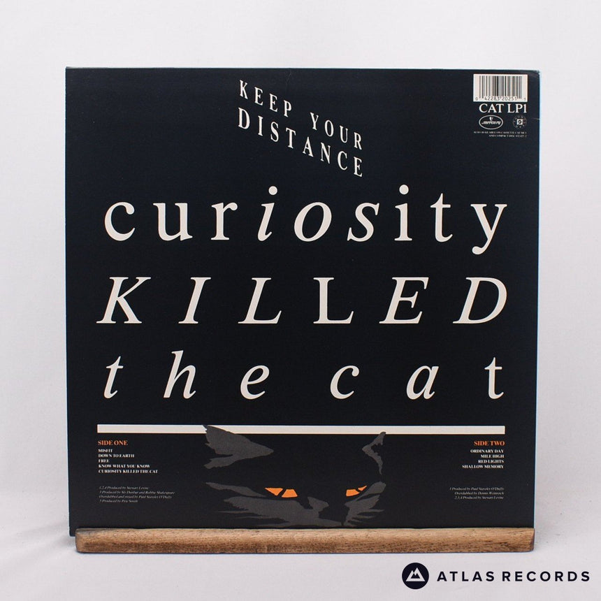 Curiosity Killed The Cat - Keep Your Distance - LP Vinyl Record - EX/EX