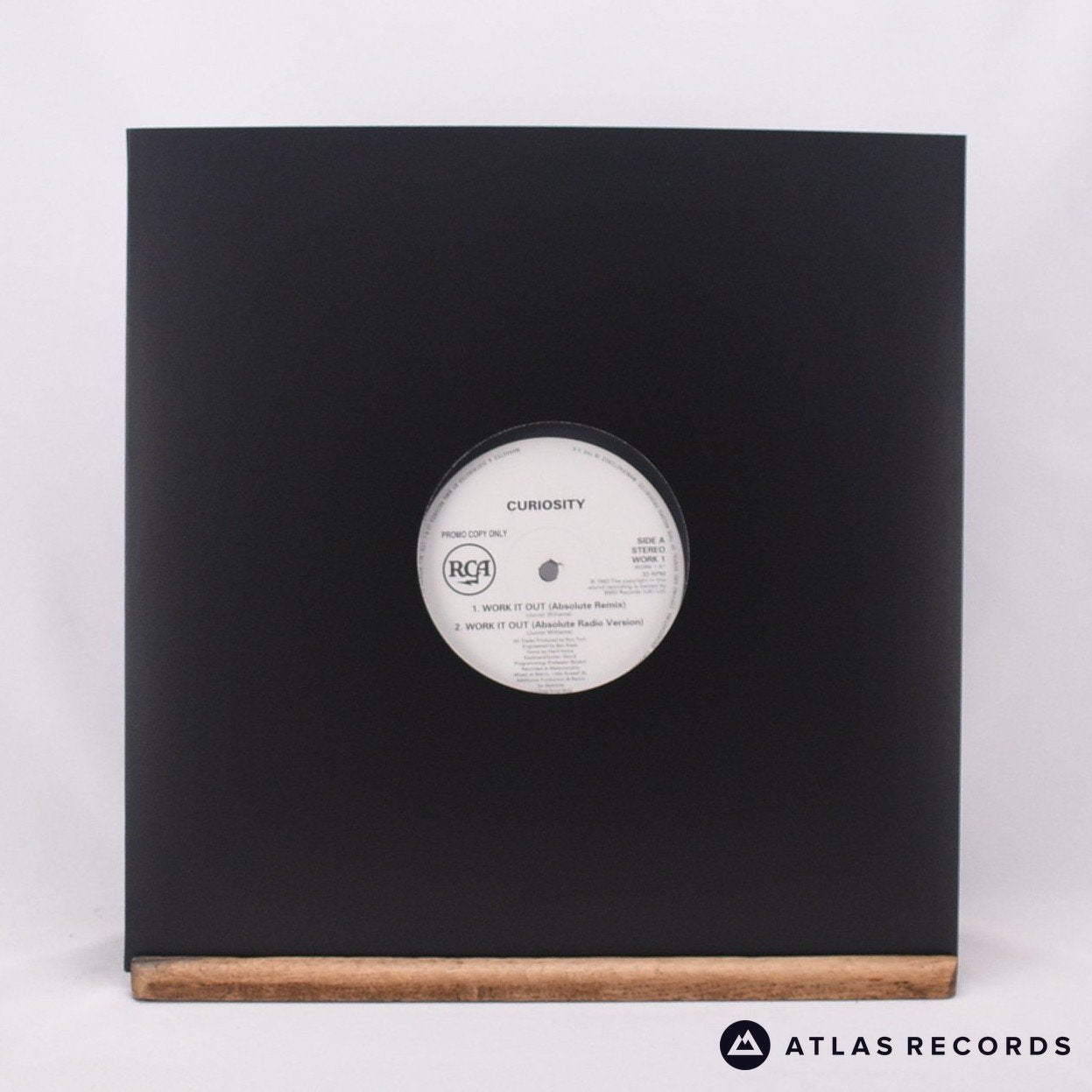 Curiosity Work It Out 12" Vinyl Record - In Sleeve