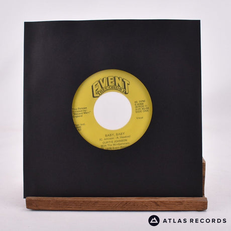 Curtis Johnson And The Windjammers Baby, Baby 7" Vinyl Record - In Sleeve