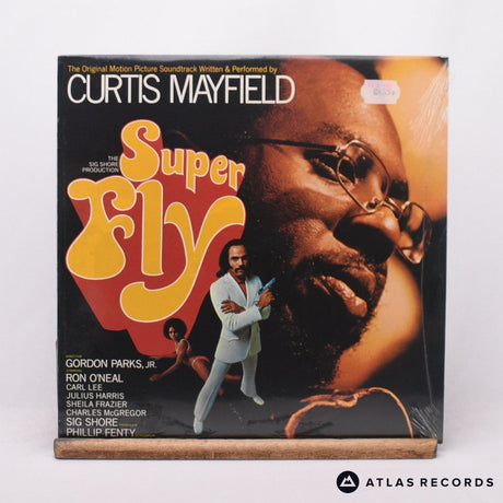Curtis Mayfield Super Fly LP Vinyl Record - Front Cover & Record