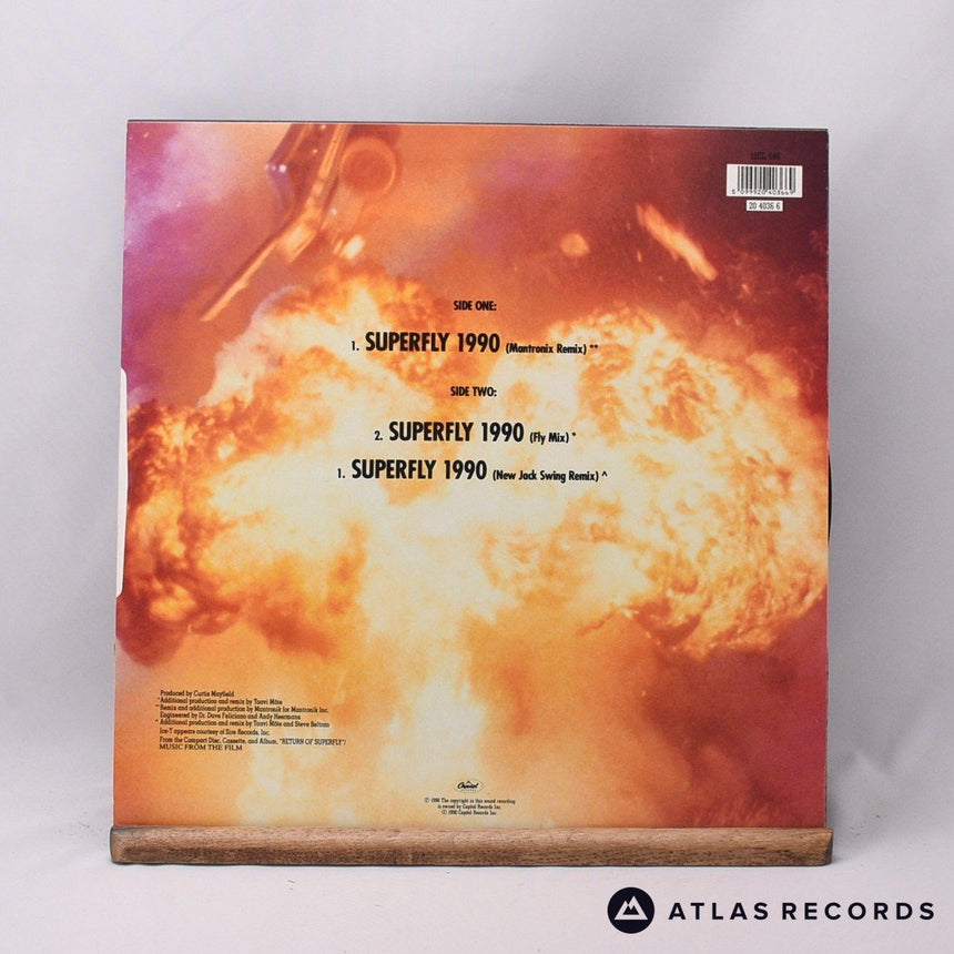 Curtis Mayfield - Superfly 1990 - 12" Vinyl Record - EX/VG+