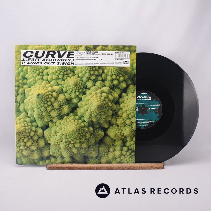 Curve Faît Accompli 12" Vinyl Record - Front Cover & Record