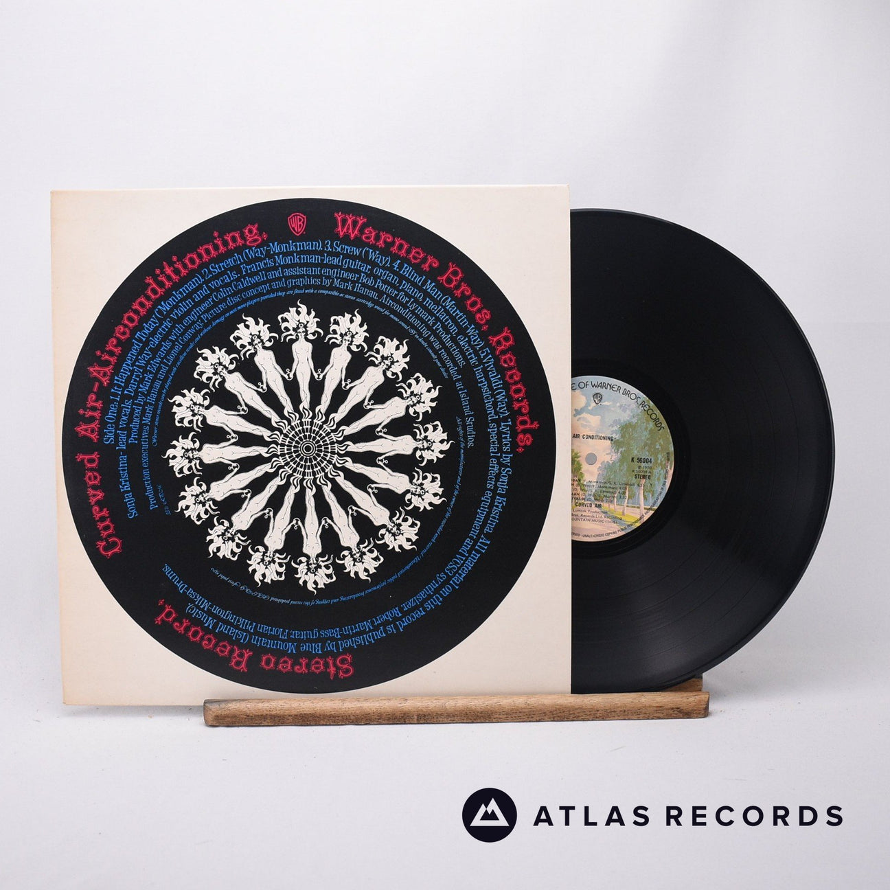 Curved Air Airconditioning LP Vinyl Record - Front Cover & Record