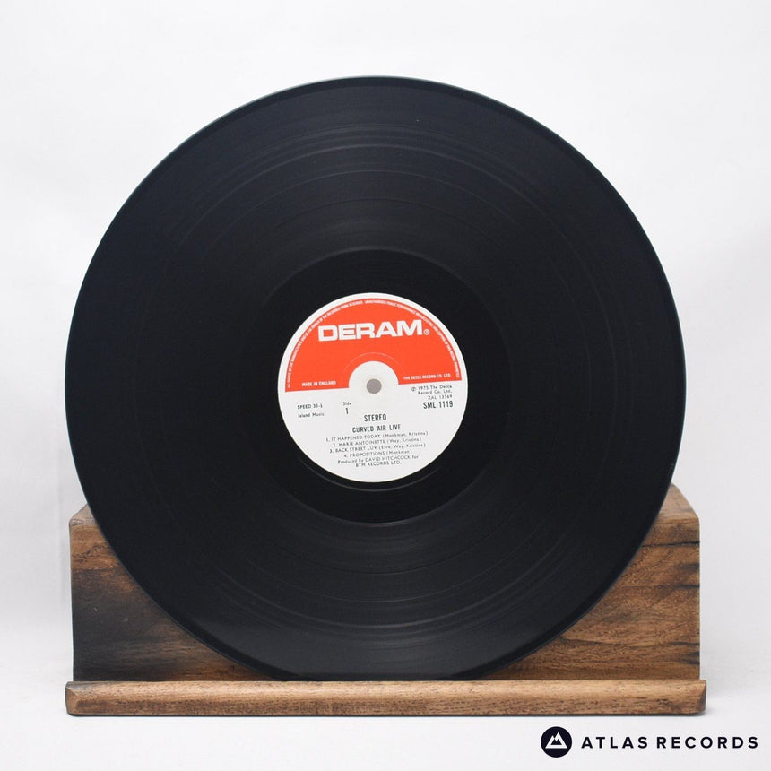 Curved Air - Curved Air Live - LP Vinyl Record - EX/EX
