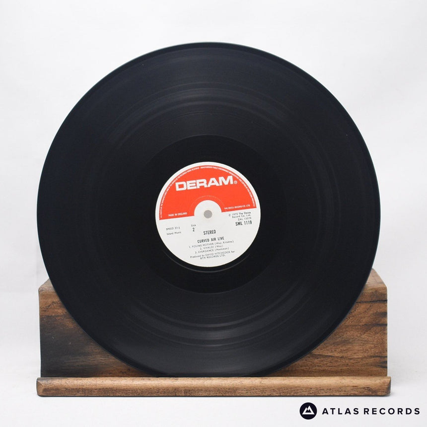 Curved Air - Curved Air Live - LP Vinyl Record - EX/EX