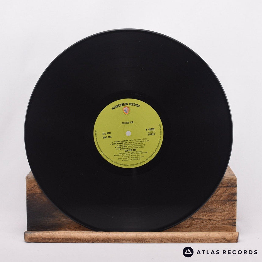 Curved Air - Second Album - A1 B3 LP Vinyl Record - VG+/EX