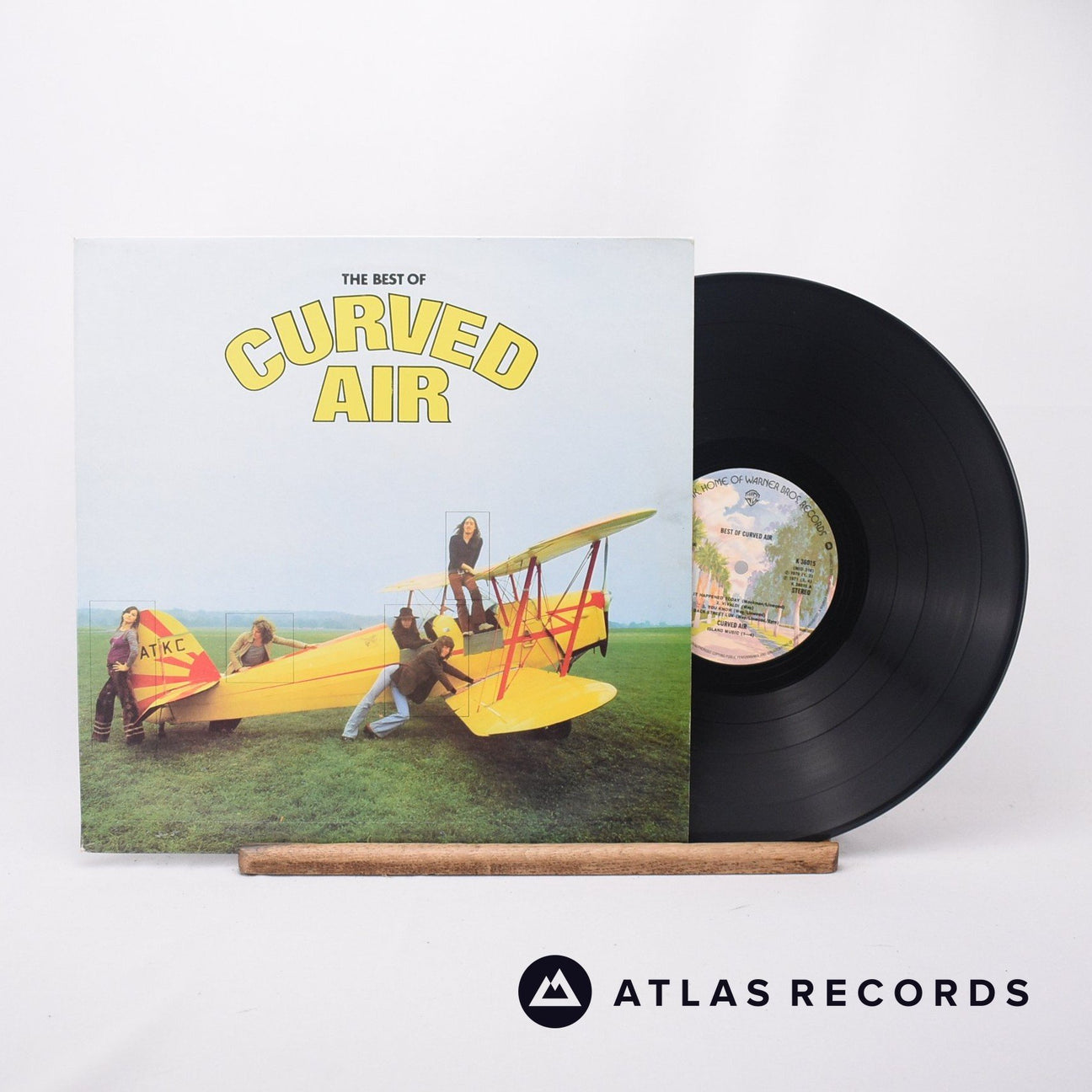 Curved Air The Best Of Curved Air LP Vinyl Record - Front Cover & Record