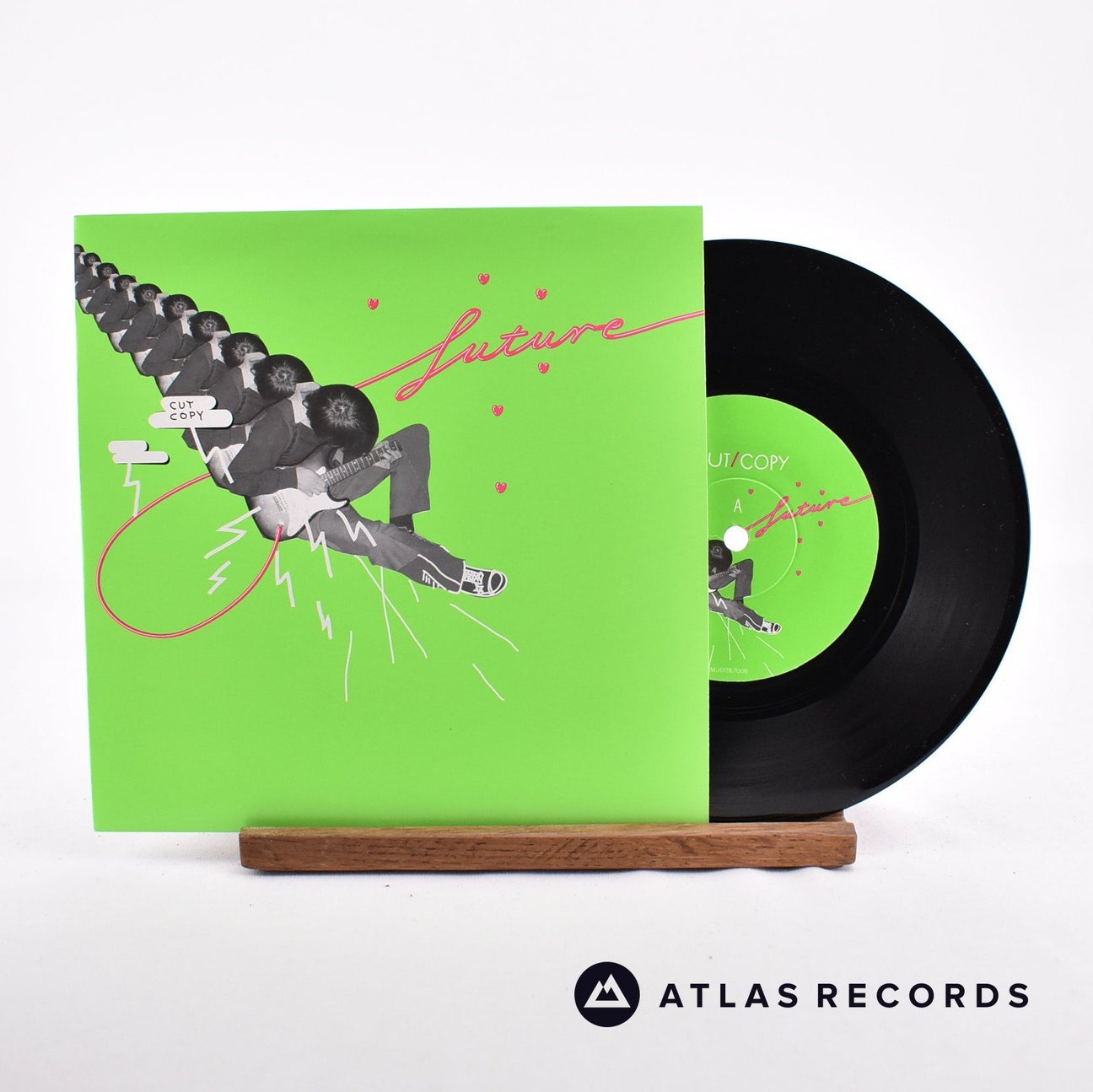 Cut Copy Future 7" Vinyl Record - Front Cover & Record