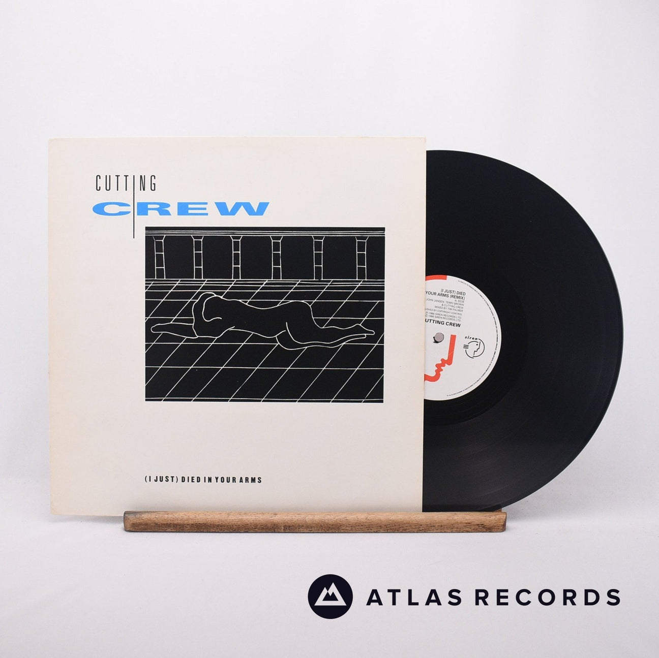 Cutting Crew (I Just) Died In Your Arms 12" Vinyl Record - Front Cover & Record