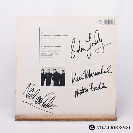 Cutting Crew - (I Just) Died In Your Arms - Signed 12" Vinyl Record - EX/EX