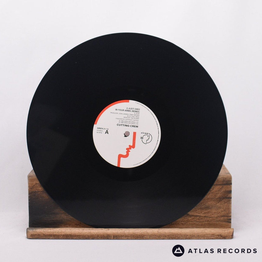 Cutting Crew - (I Just) Died In Your Arms - Signed 12" Vinyl Record - EX/EX