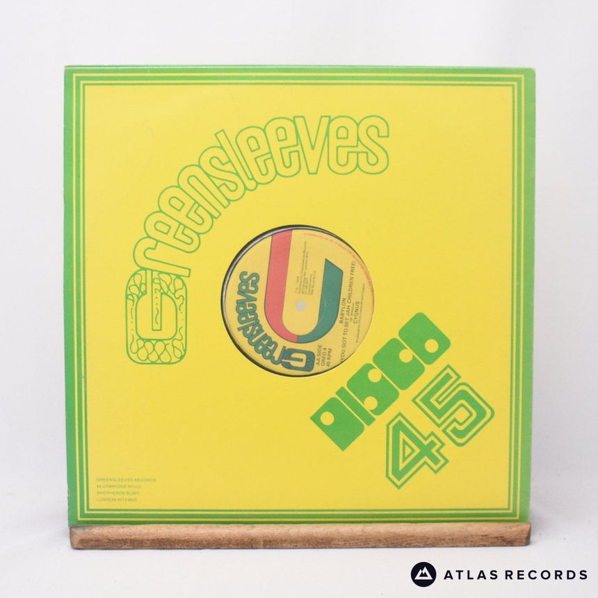 Cygnus - Jah Man - Die-Cut Sleeve A-1 B-1 12" Vinyl Record - VG+/EX