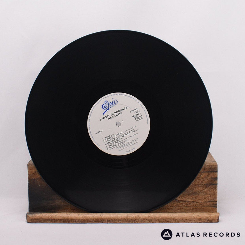 Cyndi Lauper - A Night To Remember - LP Vinyl Record - EX/EX